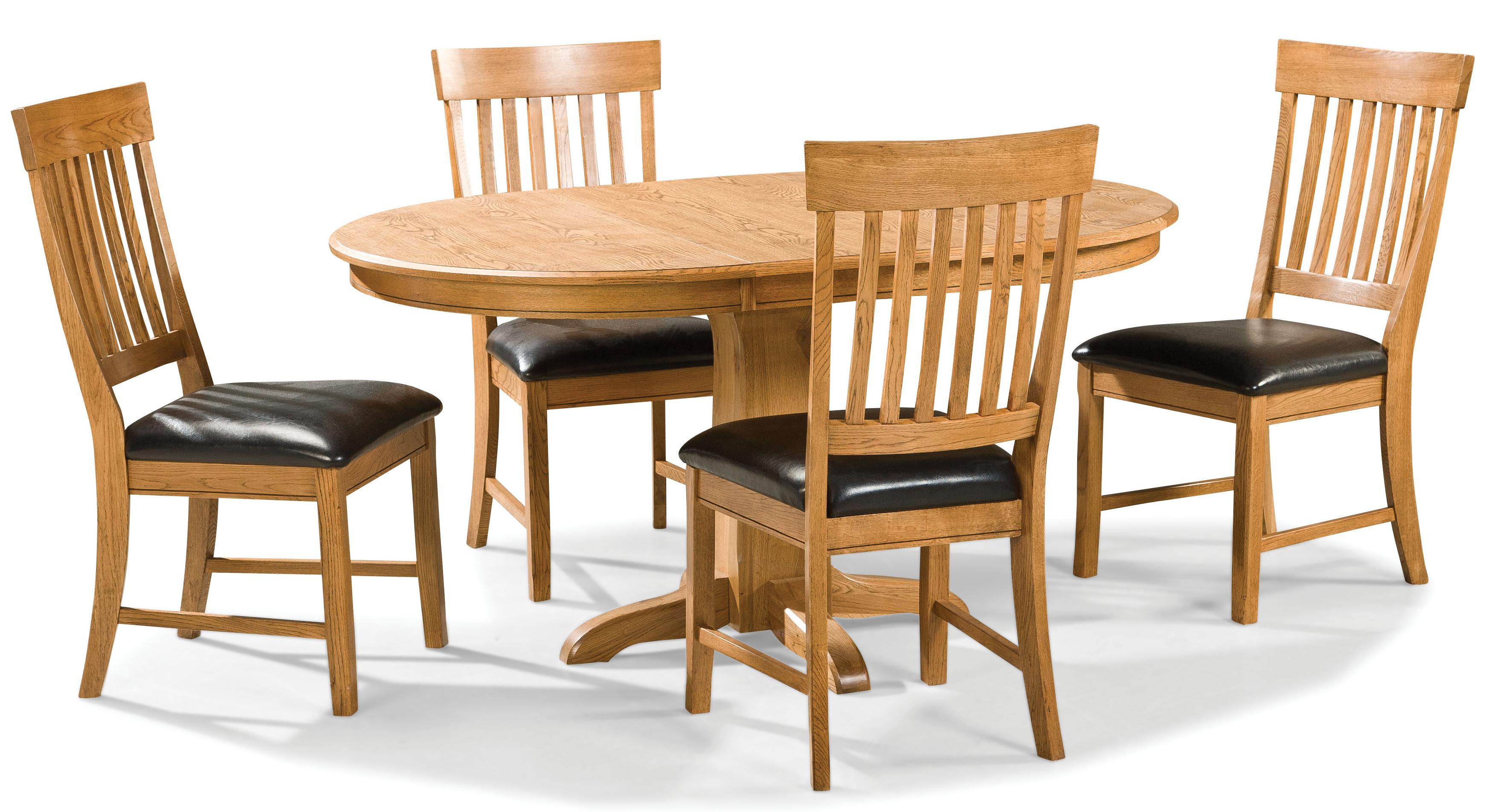 Intercon Family Dining Dining Chair with Slat Back and Cushion Sheely